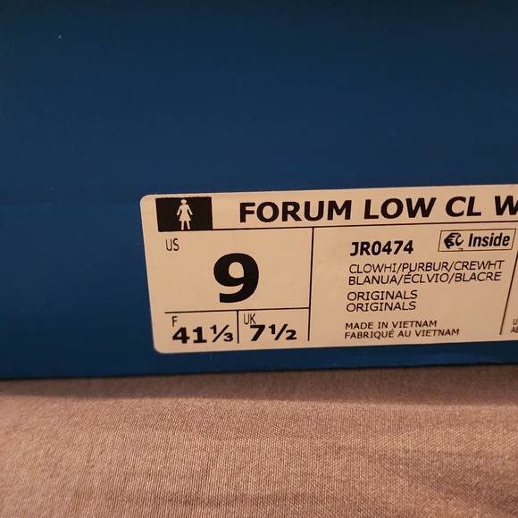 Adidas Women's Sneakers in Purple And White Colorway - Picture 5 of 5